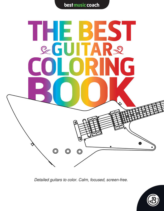 The Best Guitar Coloring Book
