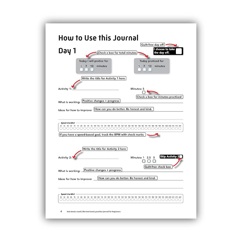 The Best Music Practice Journal for Beginners