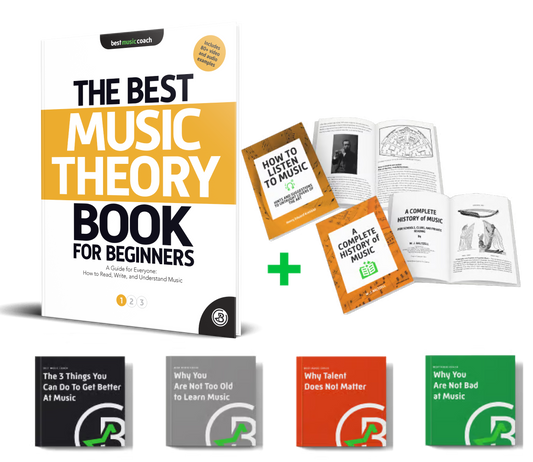 The Best Music Theory Book for Beginners 1 Bundle